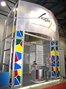 выставочный стенд компании Tuplex, реализованный Zirrus на выставке Mosbuild-2007