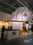 выставочный стенд компании ОЛИМПИЯ, реализованный Zirrus на выставке Mosbuild-2008
