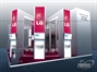 проект 2 эксклюзивного выставочного стенда LG.вид1