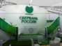 Проект эксклюзивного стенда для СБЕРБАНК на Международный Экономический Форум-2009 в Санкт Петербурге. Вид 1