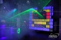 Световая светодиодная стена, с управлением по DMX 512. Дизайн, интерьерная светодиодная подсветка и реализация Zirrus в «ЕвропаКлуб» г.Якутск