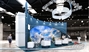 Проект выставочного стенда, разработанного Zirrus-Expo для компании ВОЗДУХОТЕХНИКА на выставке МИР КЛИМАТА-2018