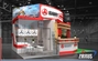 Проект выставочного стенда, разработанного Zirrus-Expo для компании ТОПКРАФТ на выставке TRANSRUSSIA-2018