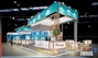 Проект выставочного стенда, разработанного Zirrus-Expo для компании FENIX на выставке TRANSRUSSIA-2018