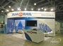 Выставочный стенд, разработанный и успешно реализованный Zirrus-Expo для компании РУЗХИММАШ (RM RAIL) на выставке Нефть и Газ / MIOGE-2018
