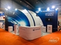 Выставочный стенд, разработанный и реализованный Zirrus-Expo для компании ГЛАВКОСМОС на выставке Bengaluru Space Expo-2018.