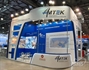 Выставочный стенд для компании АМТЭК, проект разработан компанией Zirrus-Expo для выставки TransRussia 2019