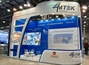 Выставочный стенд для компании АМТЭК, проект разработан компанией Zirrus-Expo для выставки TransRussia 2019