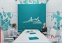 Выставочный стенд для компании АЛМАЗ, проект разработан компанией Zirrus-Expo для выставки НЕФТЕГАЗ-2019