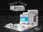 Выставочный стенд для компании ГОТЭК, проект разработан компанией Zirrus-Expo для выставки RosUpack 2019