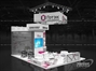 Выставочный стенд для компании ГОТЭК, проект разработан компанией Zirrus-Expo для выставки RosUpack 2019
