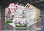 Выставочный стенд для компании ФОРМАЦИЯ, проект разработан компанией Zirrus-Expo для выставки RosUpack 2019
