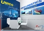 Проект выставочного стенда, разработанного Zirrus-Expo для компании UNICO LOGISTICS на выставке TRANSRUSSIA-2022