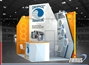 Выставочный стенд для компании ХИМПЭК, проект разработан компанией Zirrus-Expo для выставки Рупластика-2023