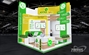 Проект выставочного стенда, разработанного Zirrus-Expo для компании ЮГРАМолл на выставке NatMall-2023